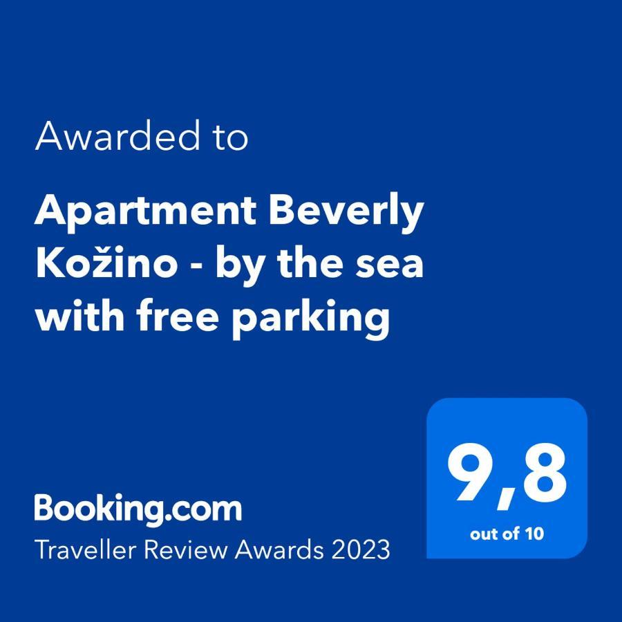 Apartment Beverly Kozino - By The Sea With Free Parking Dış mekan fotoğraf